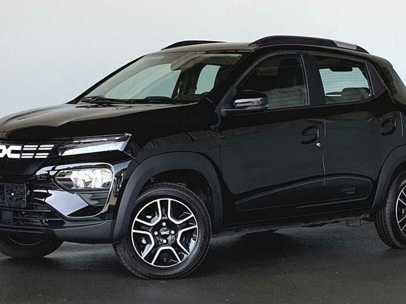 Schwarz / magmaschwarz / metallic Gebraucht 2023 Dacia Spring Essentiel Kleinwagen | 12.970 € (Teuer) - Bild 1/2