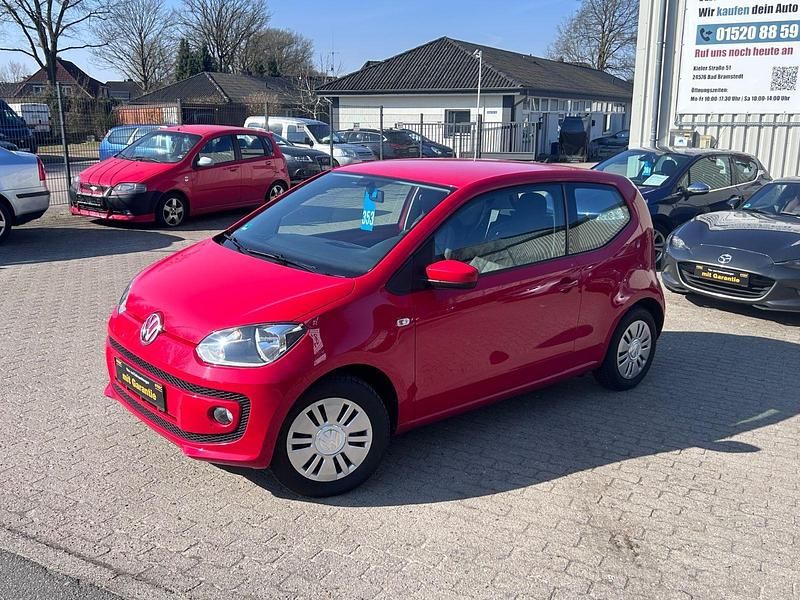 Gebraucht VW up! move up! 75 PS (55 kW) 2013 Rot Kleinwagen