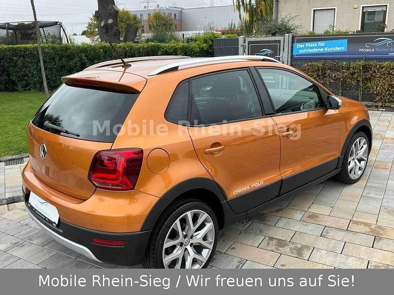 Gebraucht VW Polo Cross 110 PS (80 kW) 2015 Orange Kleinwagen