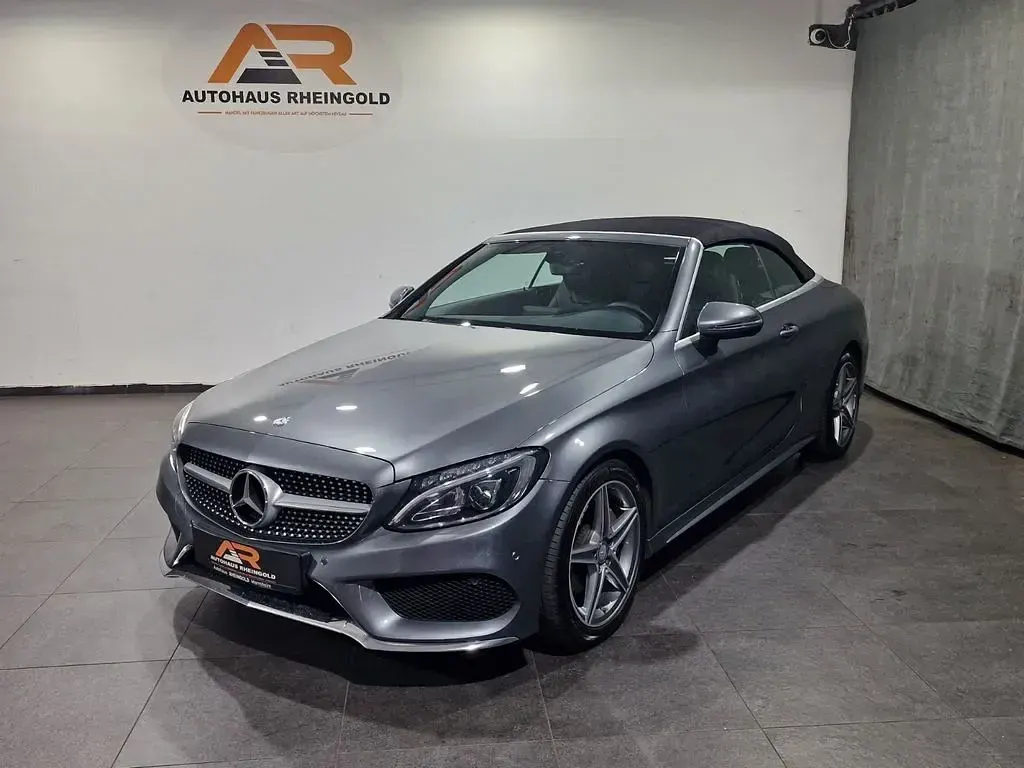Gebraucht Mercedes C180 AMG line 156 PS (114 kW) 2017 Grau Cabrio
