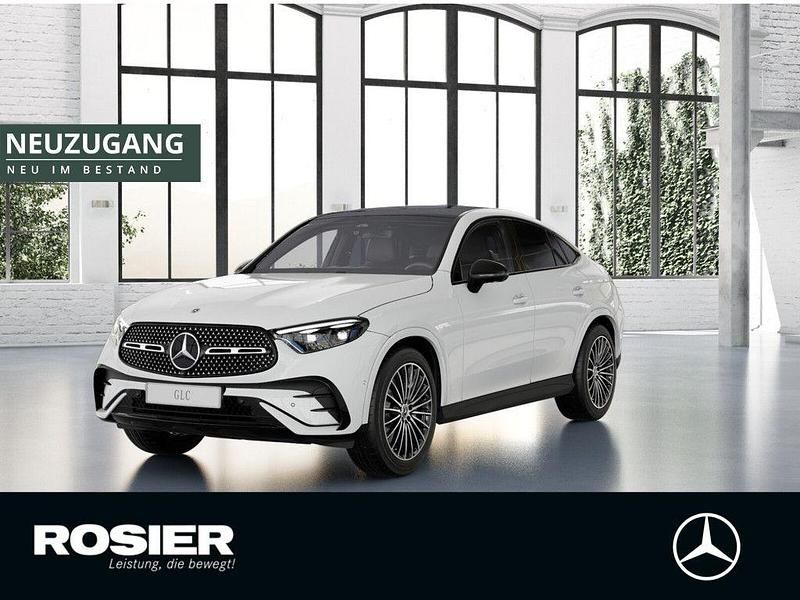 Weiss / polarweiß Gebraucht 2025 Mercedes GLC220 AMG line Coupé | 69.990 € (Fairer Preis) - Bild 1/4