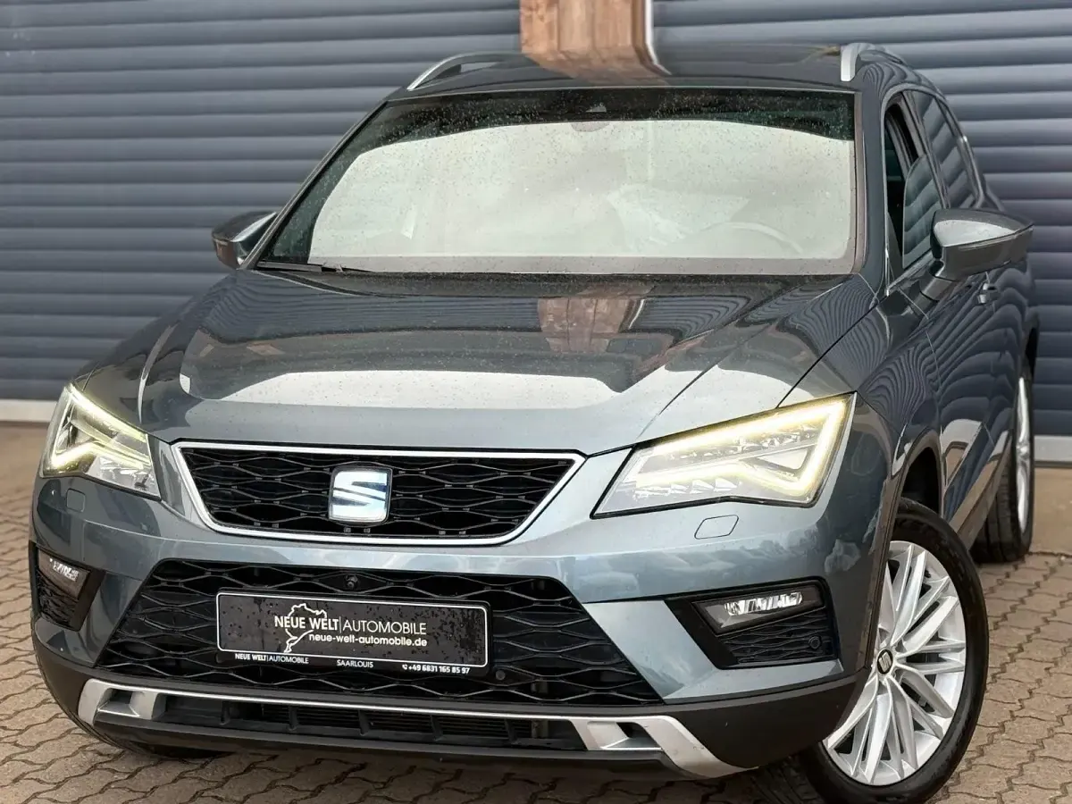 Używany Seat Ateca 4Drive 150 KM (110 kW) 2017 Szary SUV
