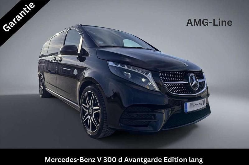 Schwarz Gebraucht 2023 Mercedes V300 Avantgarde Edition Van / Kleinbus | 67.650 € (Fairer Preis) - Bild 1/4