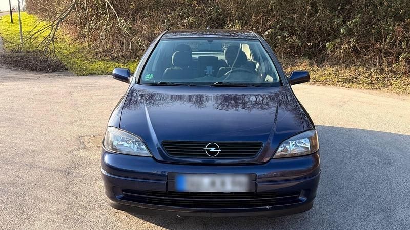 Gebraucht Opel Astra Selection 101 PS (74 kW) 2001 Blau Limousine