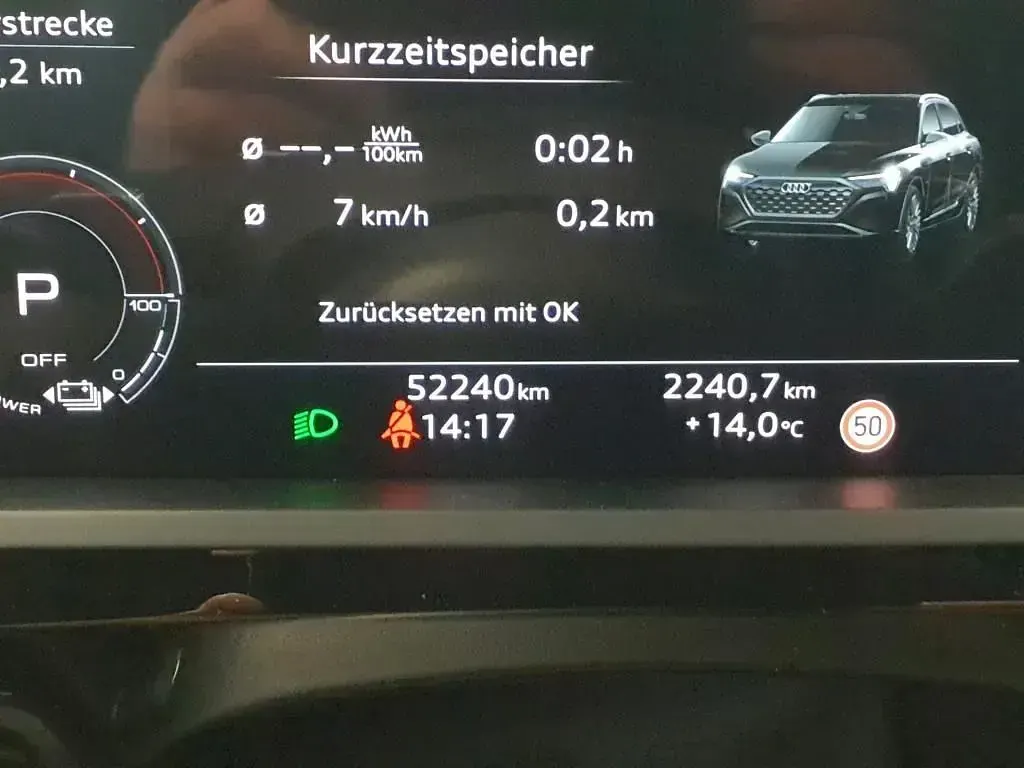 Occasion Audi Q8 e-tron 250 kW (340 ch) 2024 Gris SUV