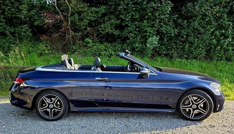 Gebraucht 2019 Mercedes C400 AMG line Cabrio | 33.900 € (Guter Preis) - Bild 1/4