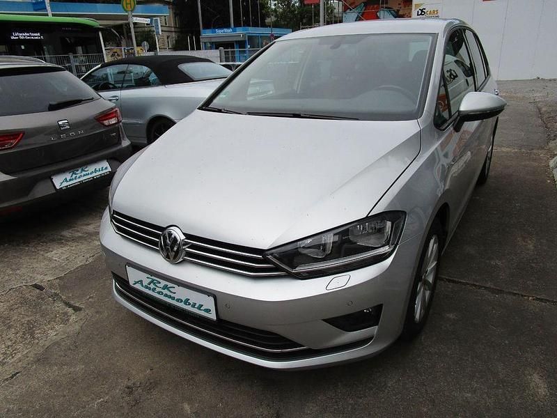 Silber Gebraucht 2015 VW Golf Sportsvan LOUNGE Van / Kleinbus | 13.990 € (Fairer Preis) - Bild 1/4