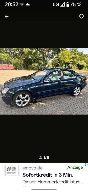 Gebraucht Mercedes C240 Classic 170 PS (125 kW) 2003 Blau Limousine