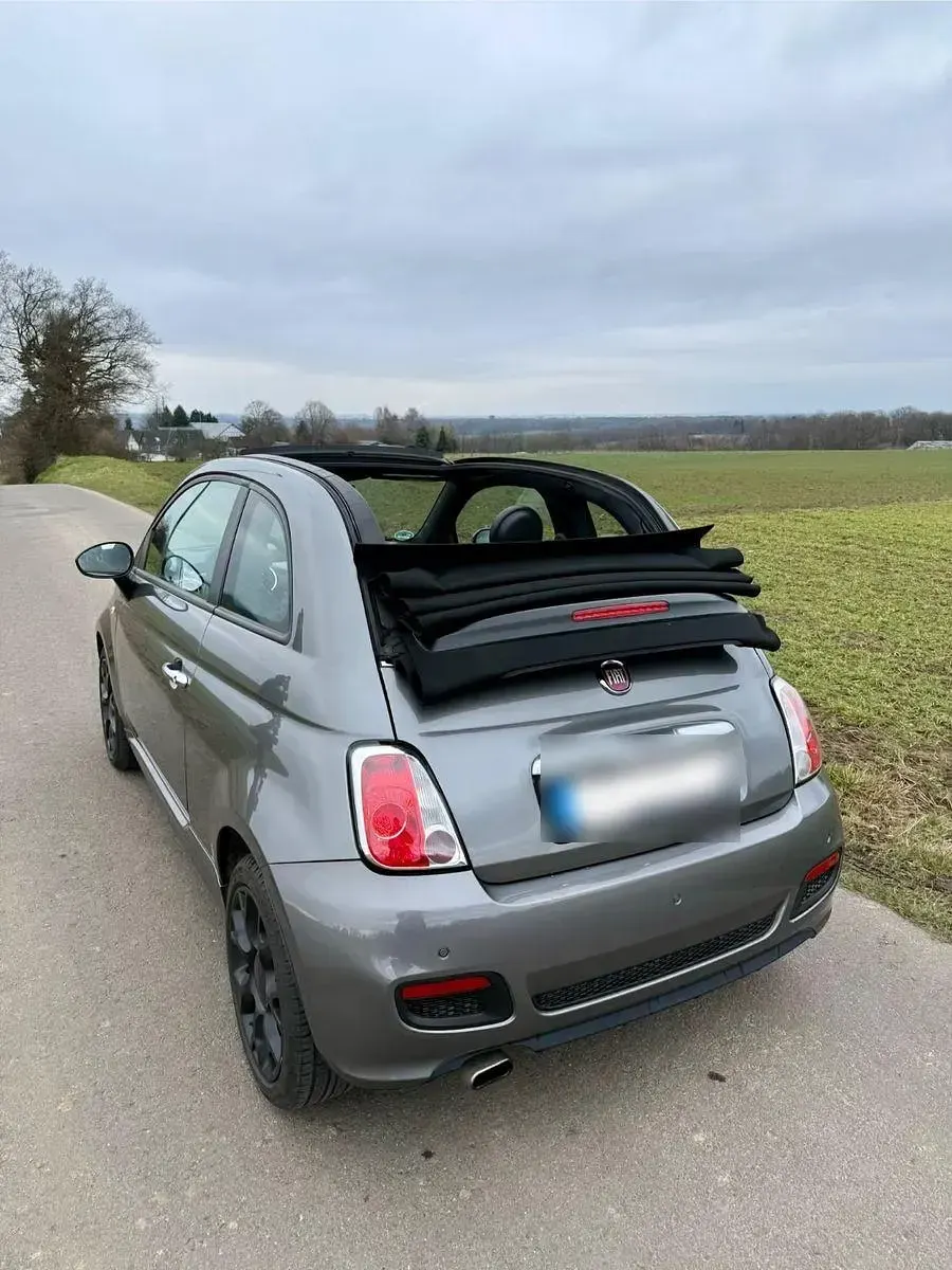 Gebraucht Fiat 500C S 105 PS (77 kW) 2014 Grau Cabrio
