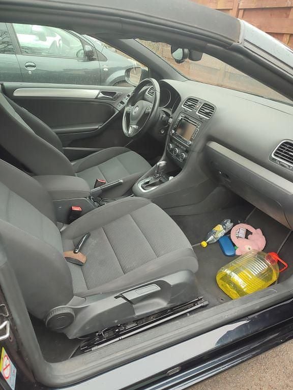 Gebraucht VW Golf Cabriolet 122 PS (89 kW) 2013 Schwarz Cabrio