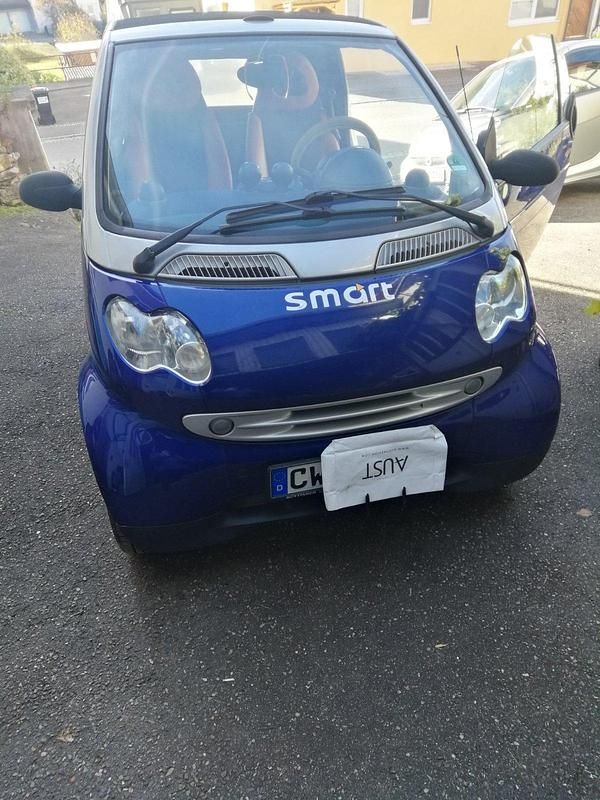 Blau Gebraucht 2000 Smart ForTwo Cabrio Cabrio | 2.500 € (Fairer Preis) - Bild 1/4