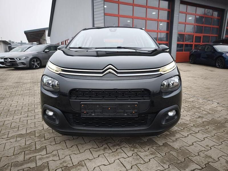 Gebraucht Citroën C3 Feel 110 PS (80 kW) 2018 Schwarz Kleinwagen
