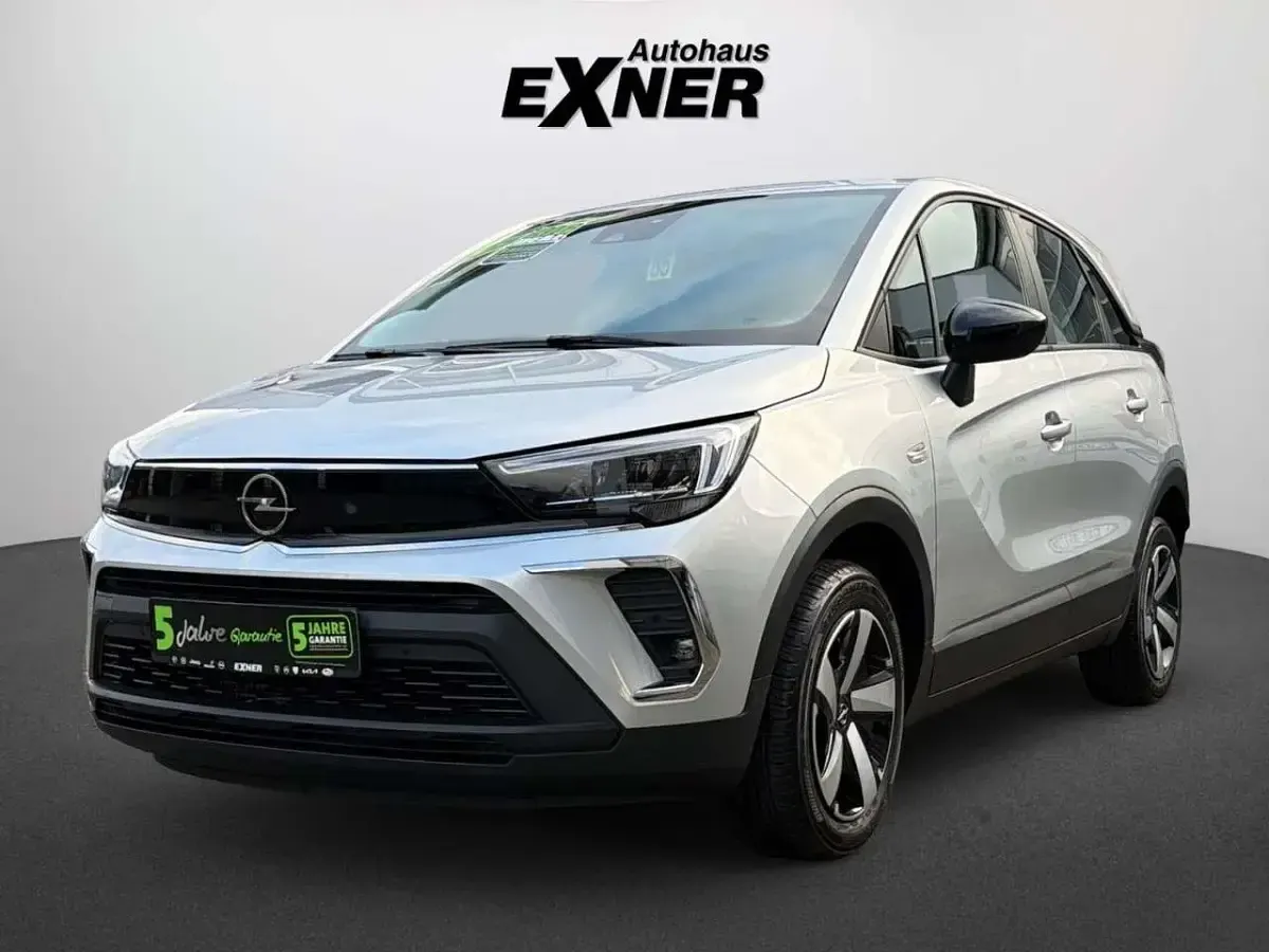 Gebraucht Opel Crossland X Enjoy 110 PS (80 kW) 2023 Aluminium grau SUV