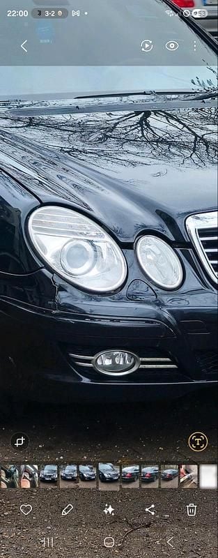 Second-hand Mercedes E320 224 CP (164 kW) 2007 Negru Berlinǎ