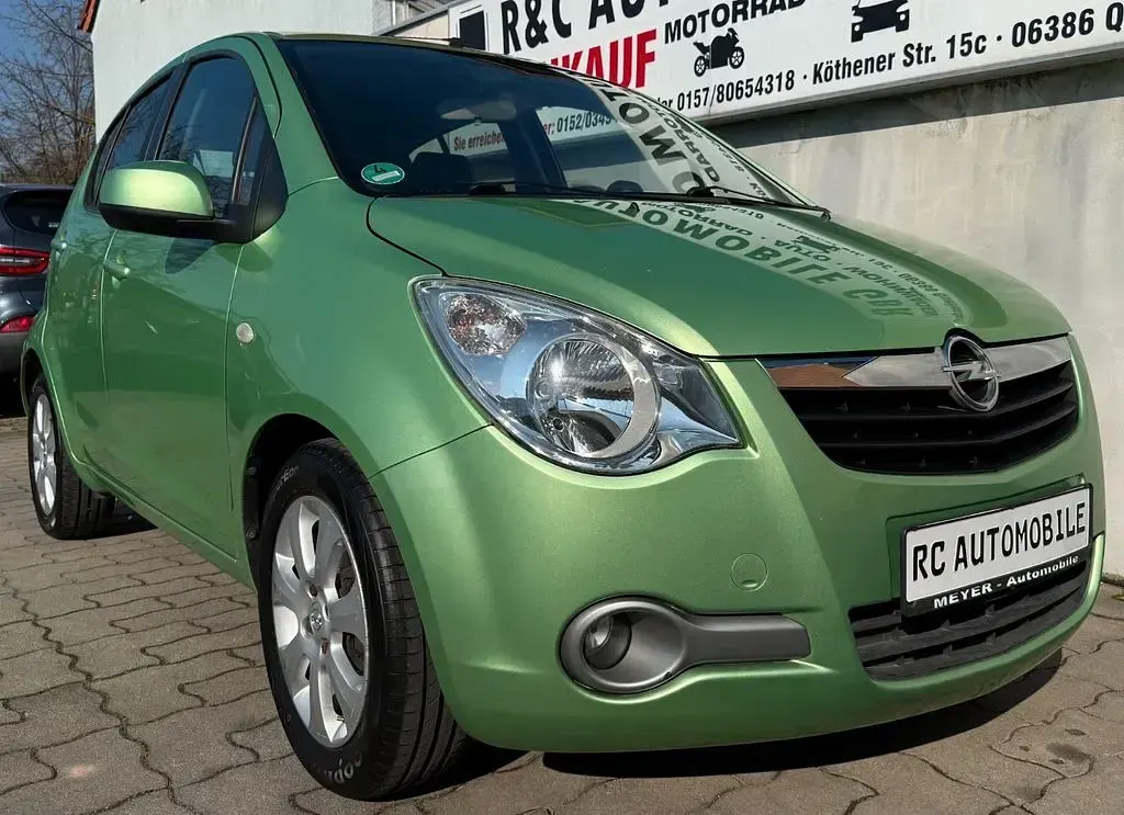 Gebraucht Opel Agila Edition 65 PS (47 kW) 2008 Grün Kleinwagen