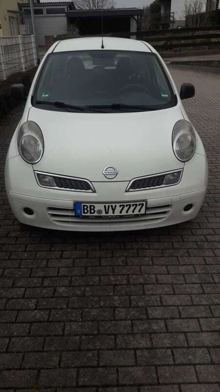 Weiß Gebraucht 2010 Nissan Micra Visia Kleinwagen | 1.480 € (Fairer Preis) - Bild 1/4