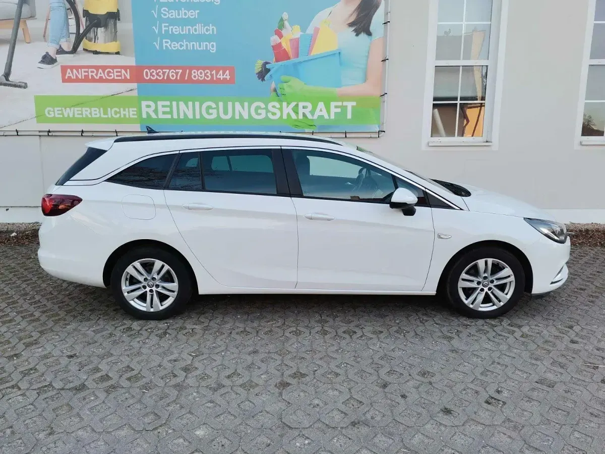 Gebraucht Opel Astra Elegance 136 PS (100 kW) 2019 Weiß Kombi