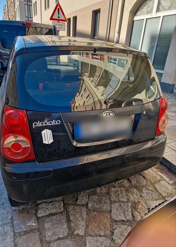 Gebraucht Kia Picanto 68 PS (50 kW) 2010 Schwarz Kleinwagen