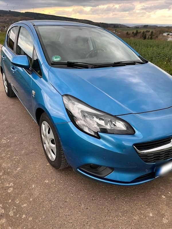 Gebraucht Opel Corsa 101 PS (74 kW) 2017 Blau Kleinwagen