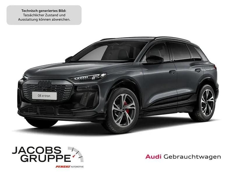 Grau Gebraucht 2025 Audi Q6 e-tron S-Line SUV | 73.929 € (Guter Preis) - Bild 1/4
