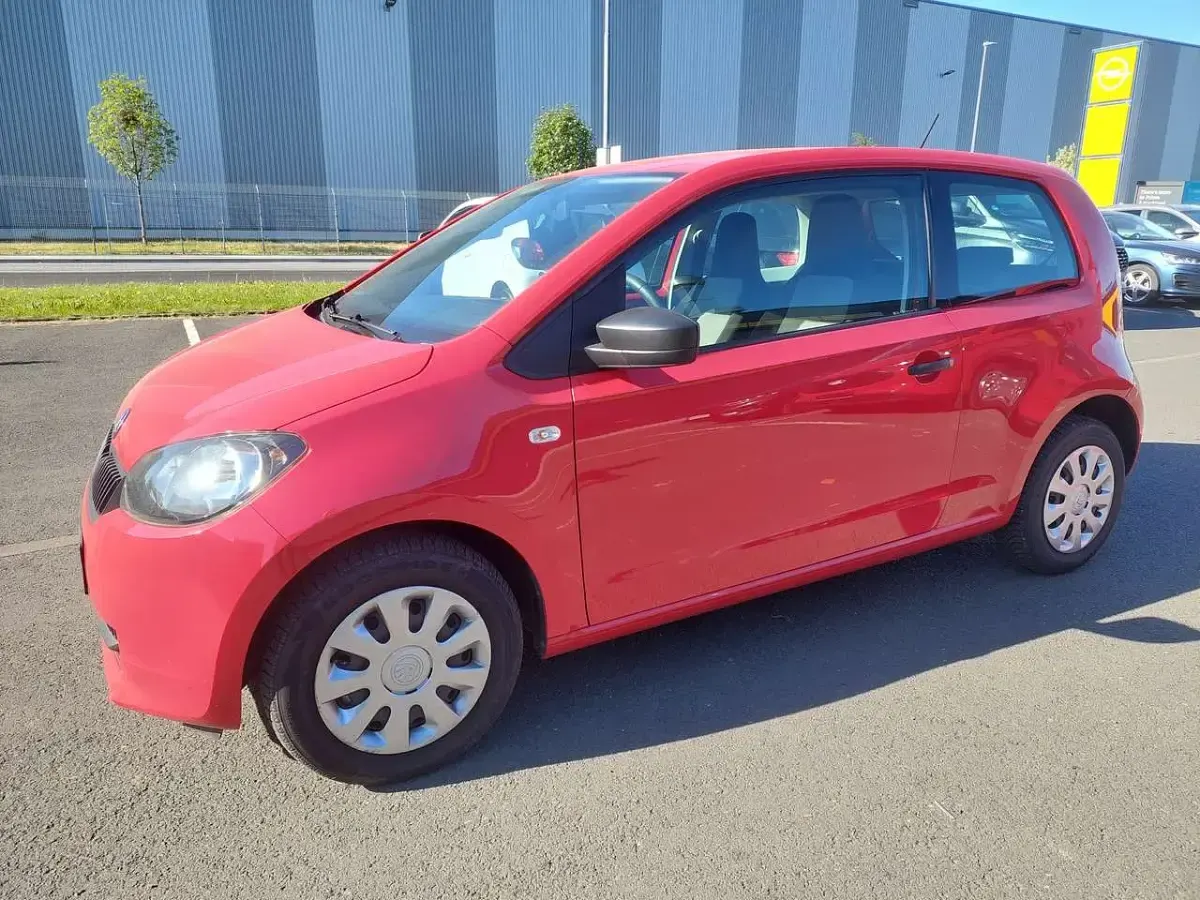 Gebraucht Skoda Citigo Active 60 PS (44 kW) 2014 Tornadorot Kleinwagen