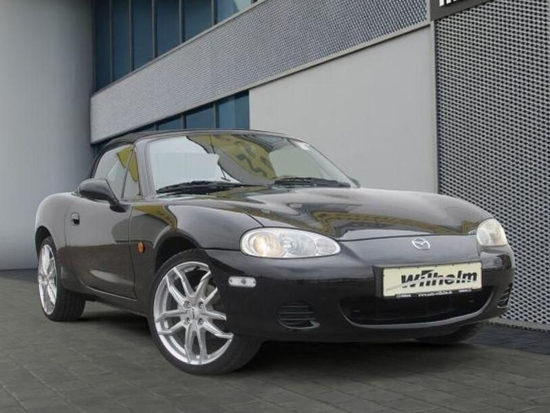 Gebraucht Mazda MX5 110 PS (80 kW) 2002 Schwarz Cabrio