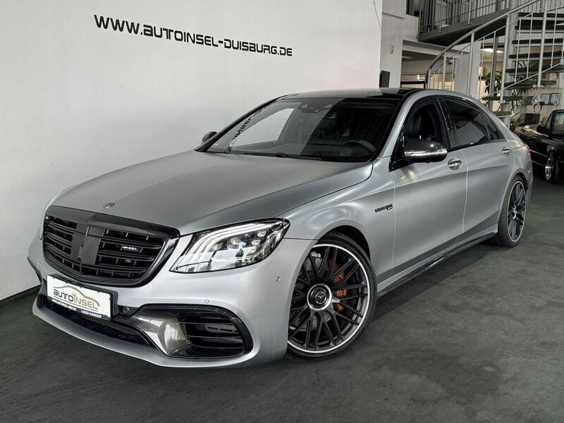 Grau Gebraucht 2018 Mercedes S63 AMG AMG Limousine | 82.850 € (Etwas zu teuer) - Bild 1/4