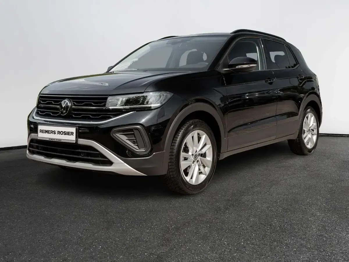 Gebraucht VW T-Cross Life 95 PS (69 kW) 2025 Schwarz SUV