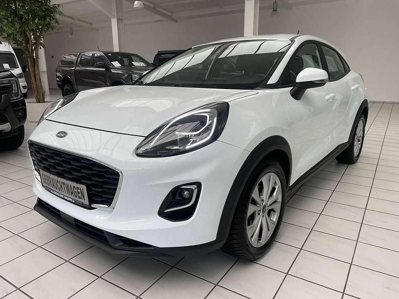 Frostweiß weiß Gebraucht 2021 Ford Puma Cool & Connect Limousine | 15.490 € (Superpreis) - Bild 1/4