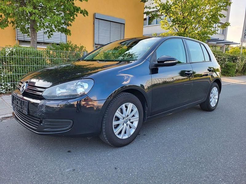 Schwarz Gebraucht 2009 VW Golf VI Limousine | 3.390 € (Superpreis) - Bild 1/4