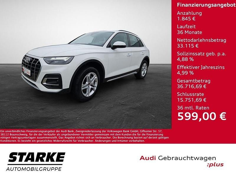 Weiß Gebraucht 2022 Audi Q5 Advanced SUV | 34.960 € (Superpreis) - Bild 1/4