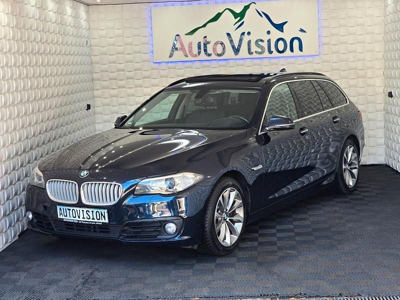 Blau Gebraucht 2013 BMW 525 Performance Kombi | 10.950 € (Fairer Preis) - Bild 1/4