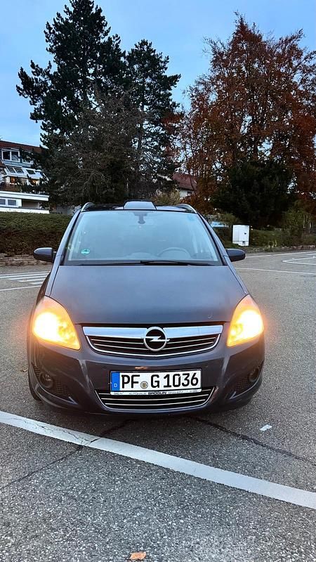 Blau Gebraucht 2008 Opel Zafira Van / Kleinbus | 3.000 € (Guter Preis) - Bild 1/4