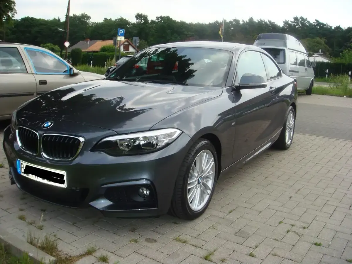 Gebraucht BMW 220 Sport Line 184 PS (135 kW) 2017 Grau Coupé
