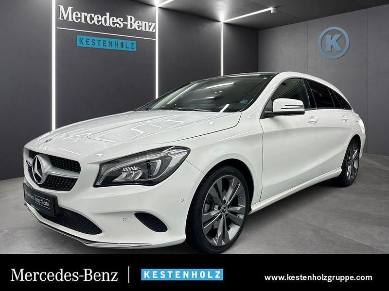 Polarweiß Gebraucht 2018 Mercedes CLA200 Shooting Brake Progressive Kombi | 21.890 € (Fairer Preis) - Bild 1/4
