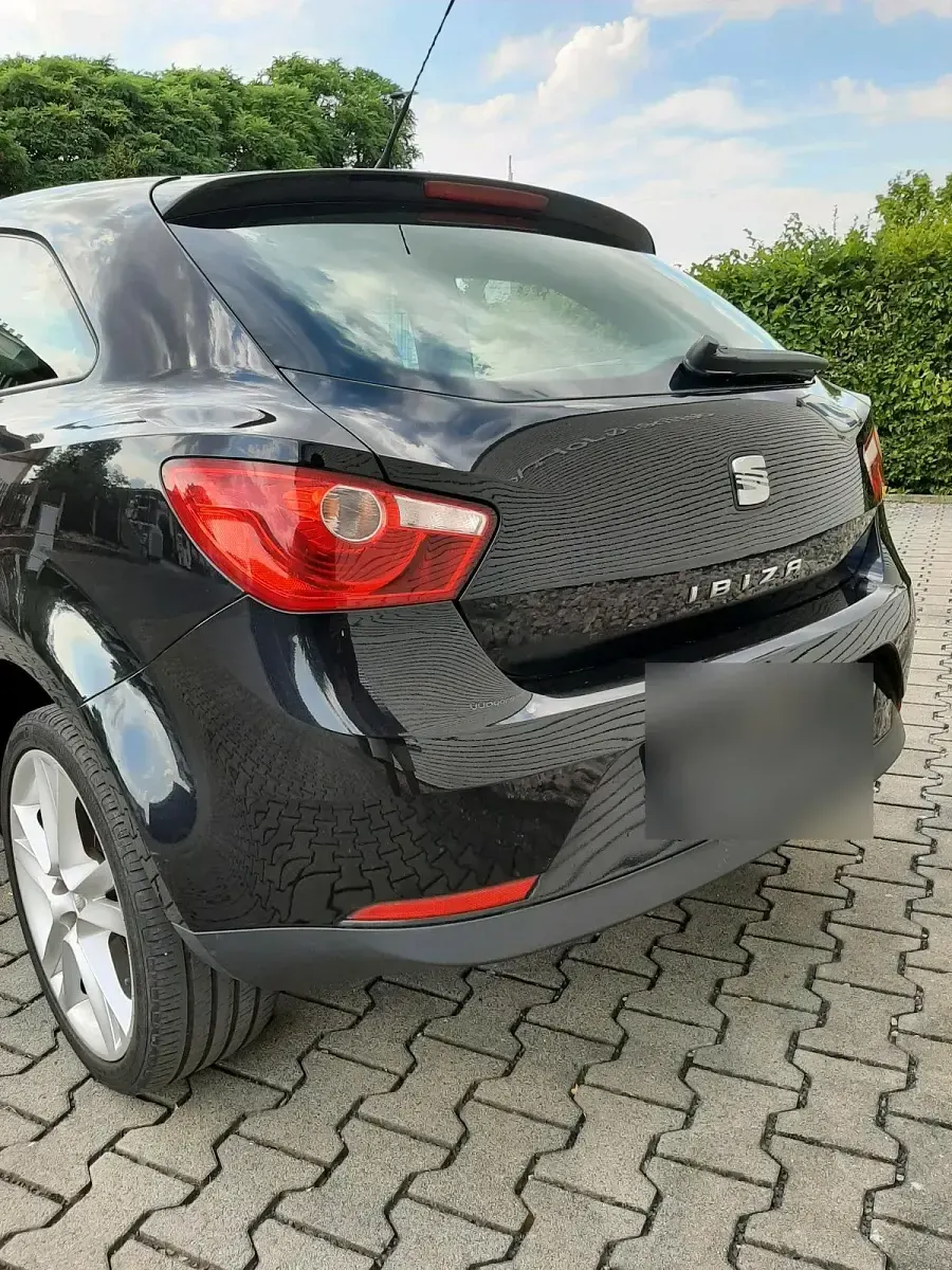 Gebraucht Seat Ibiza 75 PS (55 kW) 2008 Schwarz Kleinwagen
