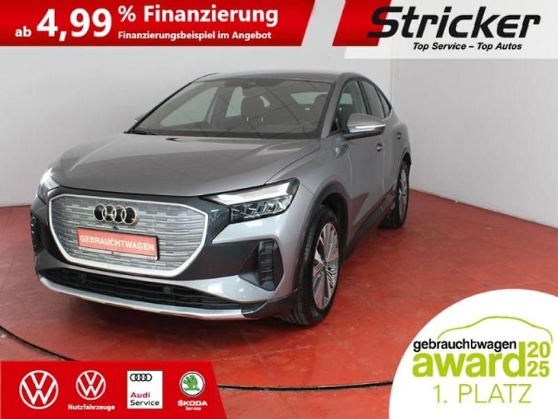 Gebraucht Audi e-tron Sportback 150 kW (204 PS) 2023 Taifungrau metallic (metallic) SUV