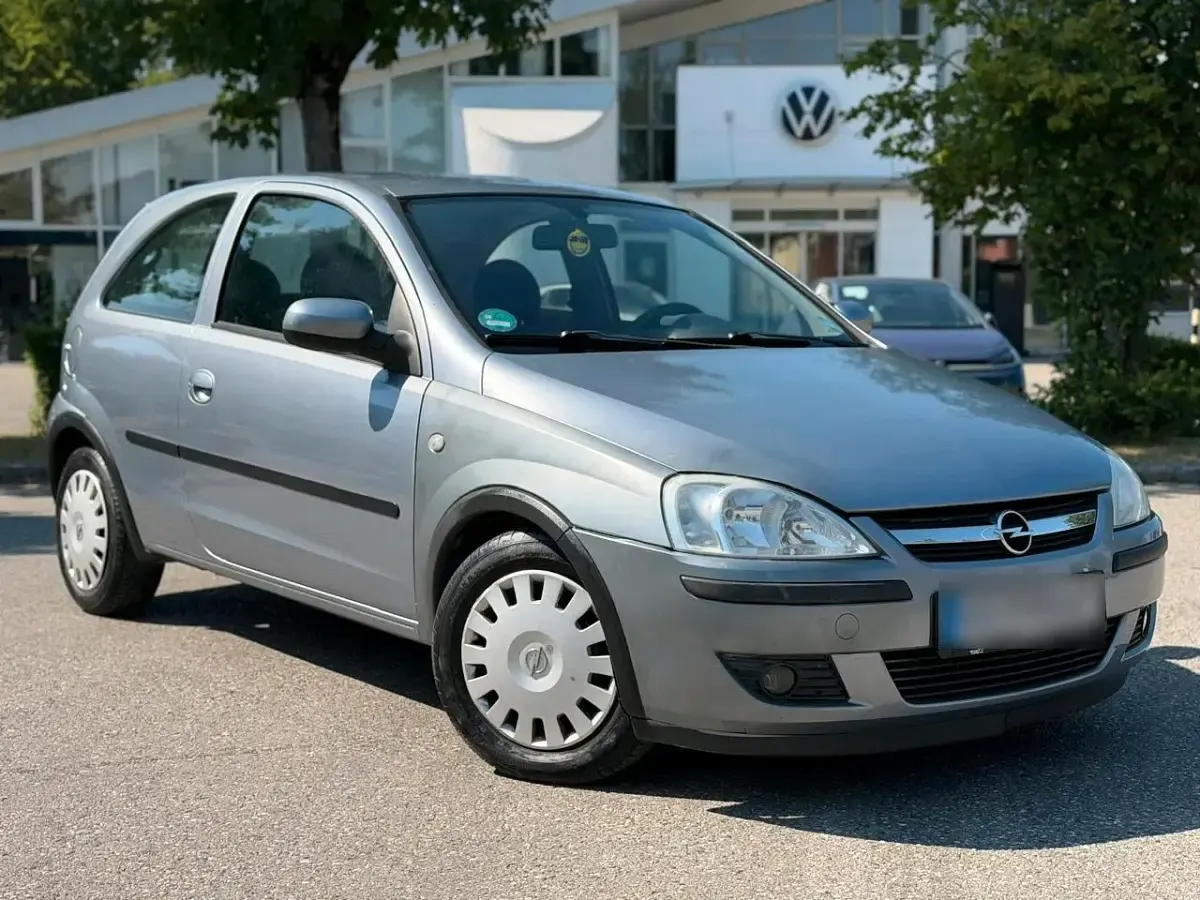 Gebraucht Opel Corsa 60 PS (44 kW) 2003 Grau Kleinwagen