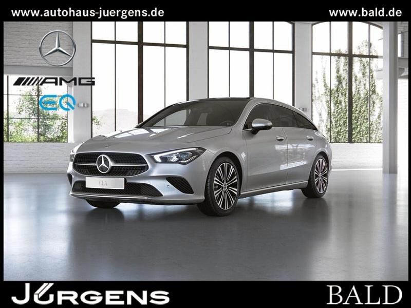 Iridiumsilber metallic Gebraucht 2022 Mercedes CLA220 Shooting Brake Progressive Kombi | 34.550 € (Teuer) - Bild 1/4