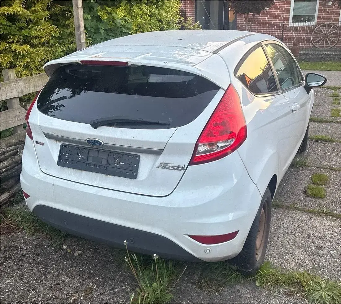 Używany Ford Fiesta 68 KM (50 kW) 2011 Biały Hatchback