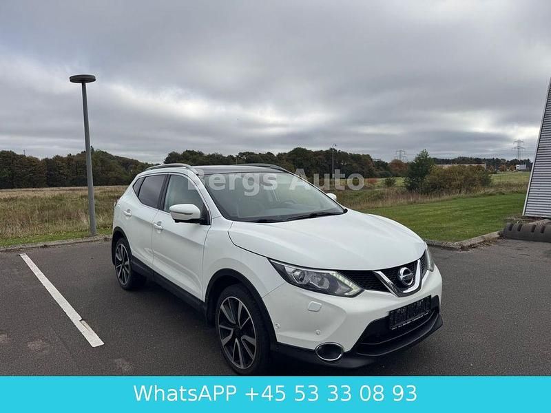 Gebraucht Nissan Qashqai Tekna 116 PS (85 kW) 2014 Weiß SUV