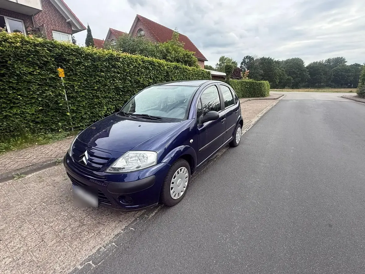 Gebraucht Citroën C3 60 PS (44 kW) 2007 Blau Kleinwagen