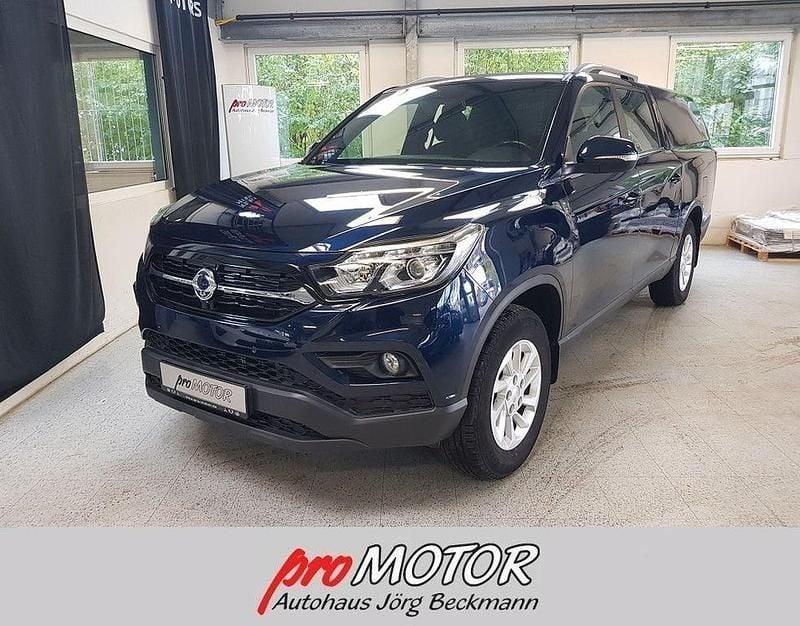 Blau Gebraucht 2020 Ssangyong (KGM) Musso Quartz SUV | 17.850 € - Bild 1/4