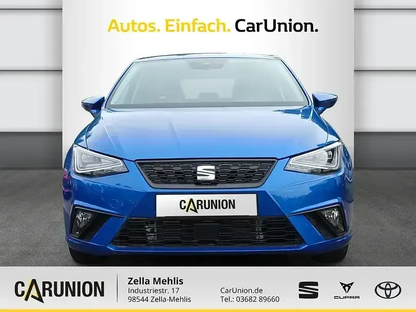 Gebraucht Seat Ibiza Style 116 PS (85 kW) 2024 Sapphire blau metall Kleinwagen