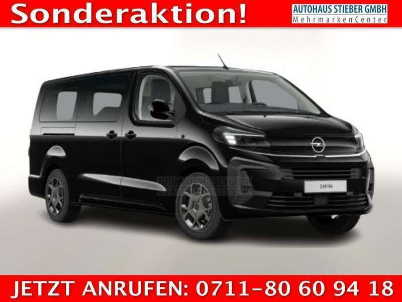 Schwarz Neu 2025 Opel Zafira Life Edition Van | 41.126 € (Fairer Preis) - Bild 1/4