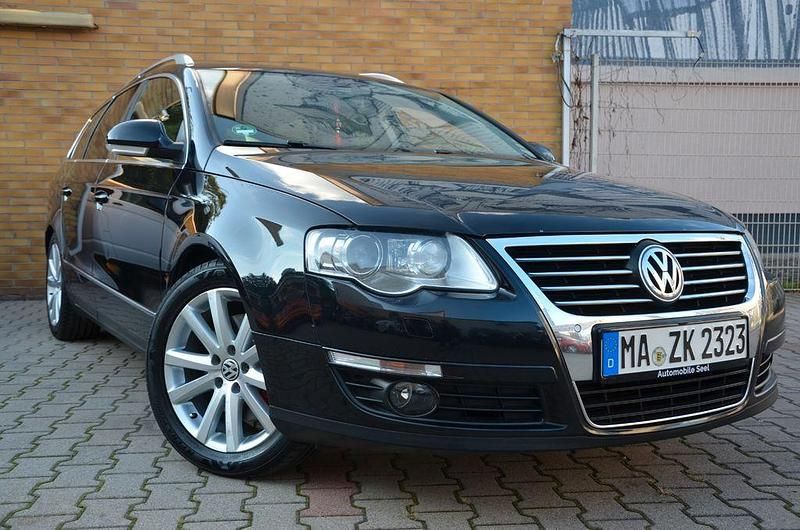 Schwarz Gebraucht 2009 VW Passat Highline Kombi | 5.490 € (Teuer) - Bild 1/4
