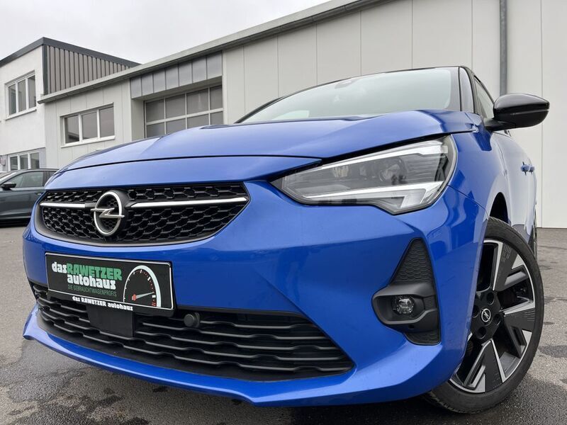 Blau Gebraucht 2021 Opel Corsa-e Ultimate Kleinwagen | 15.460 € (Guter Preis) - Bild 1/4