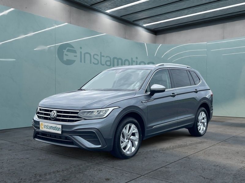 Grau Gebraucht 2024 VW Tiguan Allspace S SUV | 44.195 € (Fairer Preis) - Bild 1/4