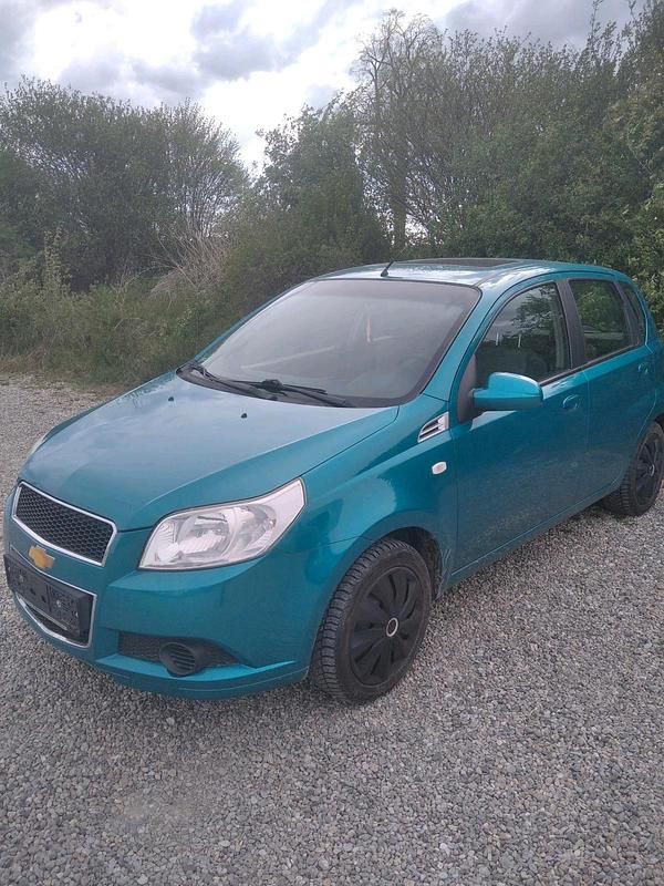 Gebraucht Chevrolet Aveo 2009 Blau Kleinwagen