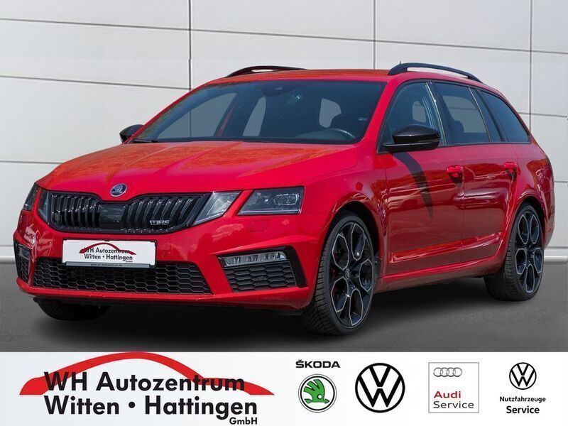 Velvet rot metallic Gebraucht 2018 Skoda Octavia RS Kombi | 19.893 € (Fairer Preis) - Bild 1/4